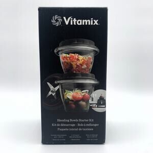 Vitamix Ascent Series Blending Bowls & Blade Base 2-8 oz. Clear VM0192 New READ